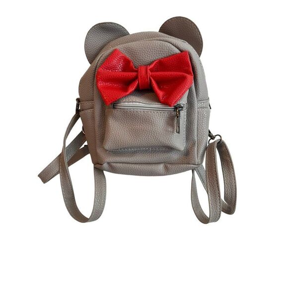 ‎Minnie Mouse Mini Backpack with Red Bow - Picture 1 of 5